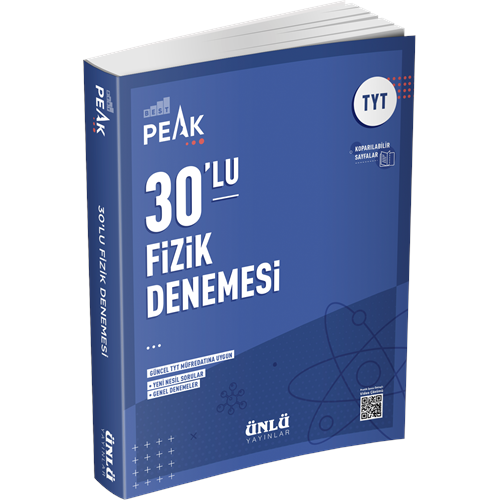 Ünlü Best Peak 30 lu TYT Fizik Denemeleri