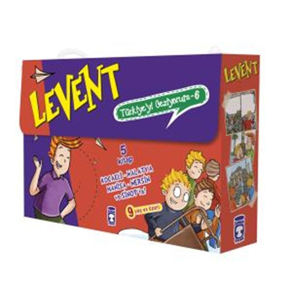 Levent Türkiye'yi Geziyorum 6 5 Kitap Takım