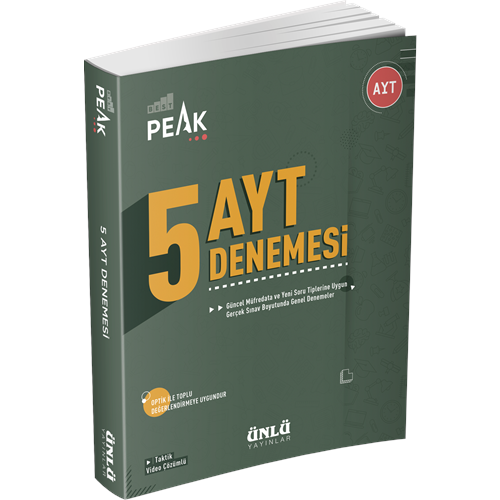 Ünlü Best Peak 5li AYT Denemesi