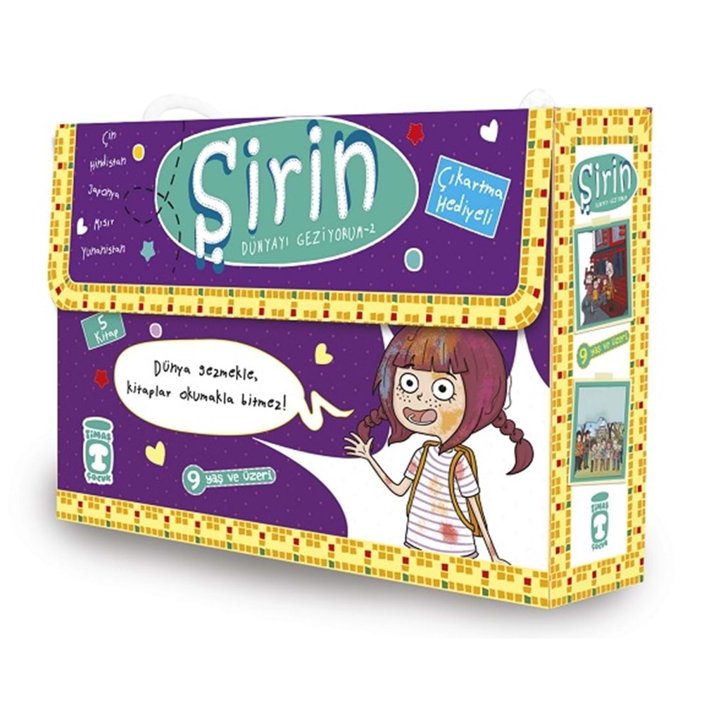 Şirin Dünyayı Geziyorum 2 Set 5 Kitap