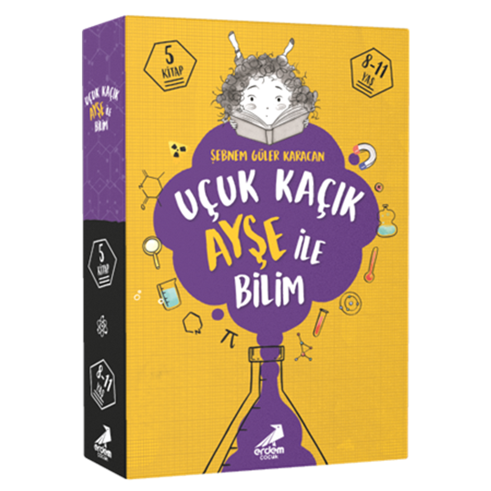 Uçuk Kaçık Ayşe İle Bilim Dizisi - 5 Kitap Set