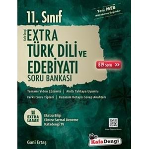 Kafa Dengi 11. Sınıf Türk Dili Ve Edebiyat Extra Soru Bankası