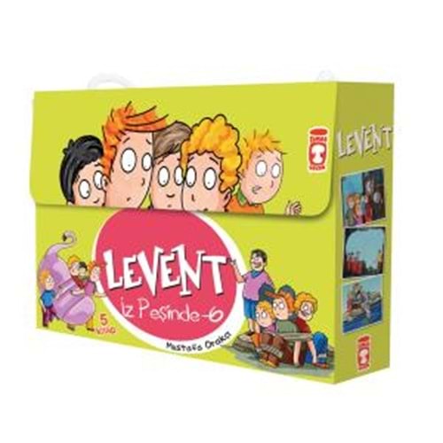 Levent İz Peşinde 6 Set 5 Kitap