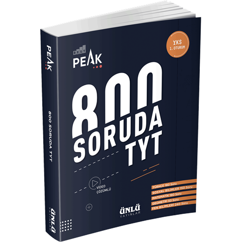 Ünlü TYT 800 Soruda Best Peak Soru Bankası