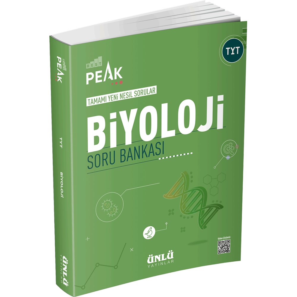 Ünlü TYT Biyoloji Best Peak Soru Bankası