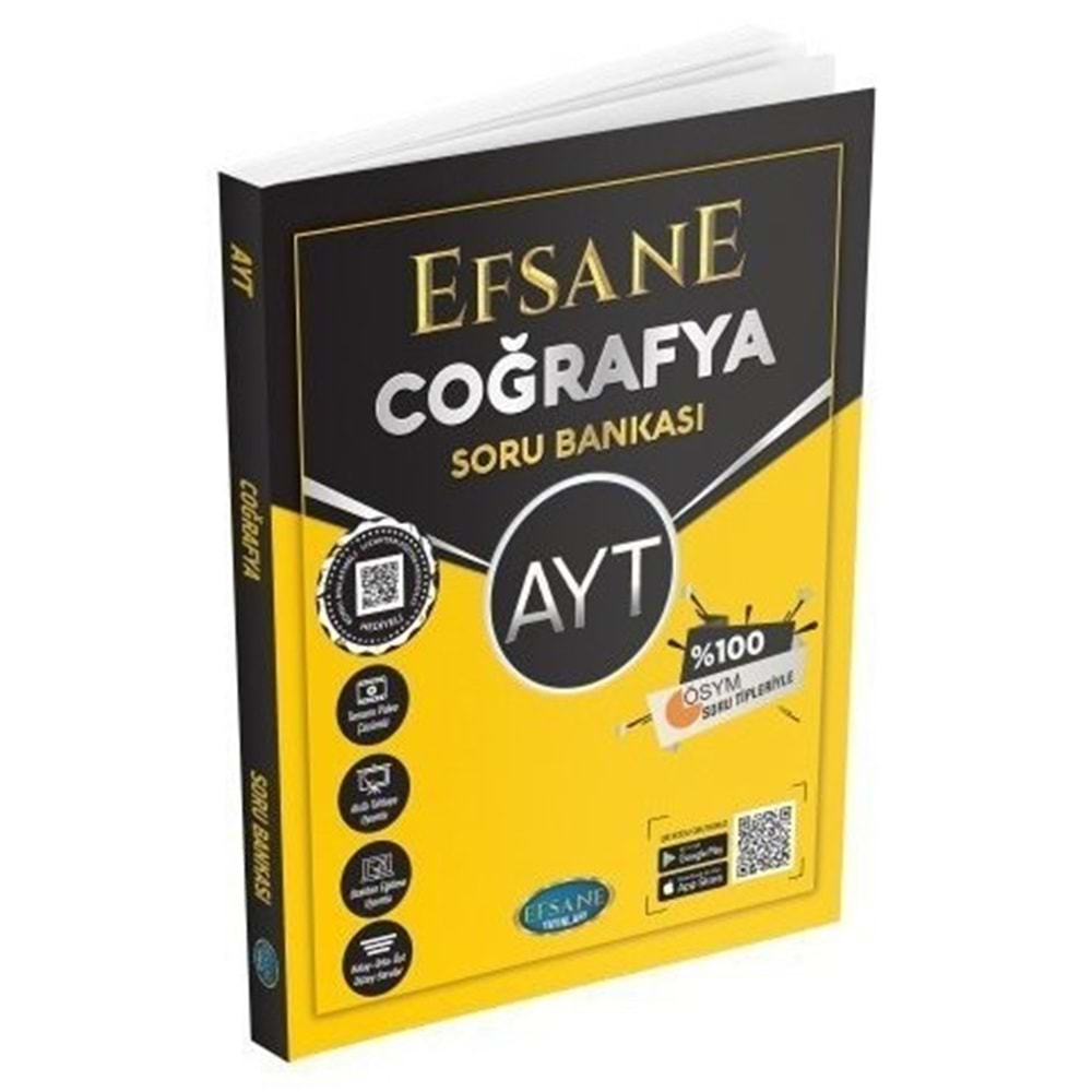 Efsane AYT Coğrafya Soru Bankası