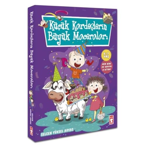 Küçük Kardeşlerin Büyük Maceraları Seti 5 Kitap