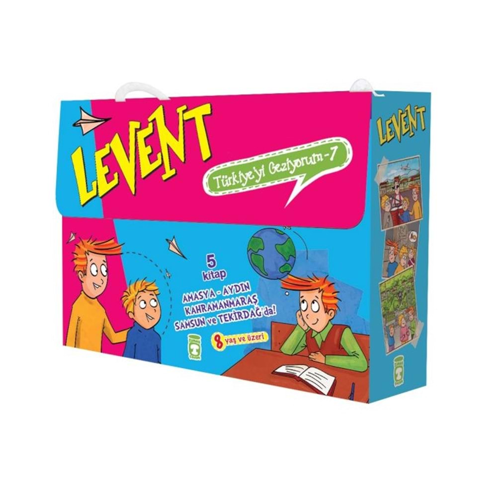 Levent Türkiye'yi Geziyorum 7 Set 5 Kitap