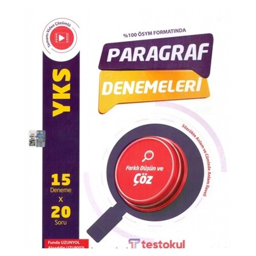 Test Okul TYT Paragraf-Dil Bilgisi Deneme Sınavı