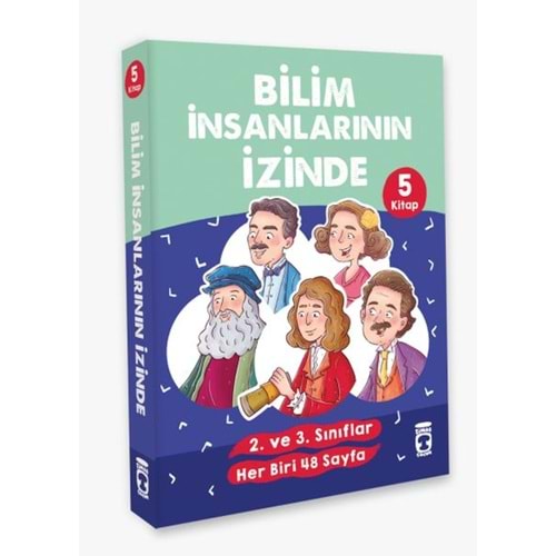 Bilim İnsanlarının İzinde Set 5 Kitap