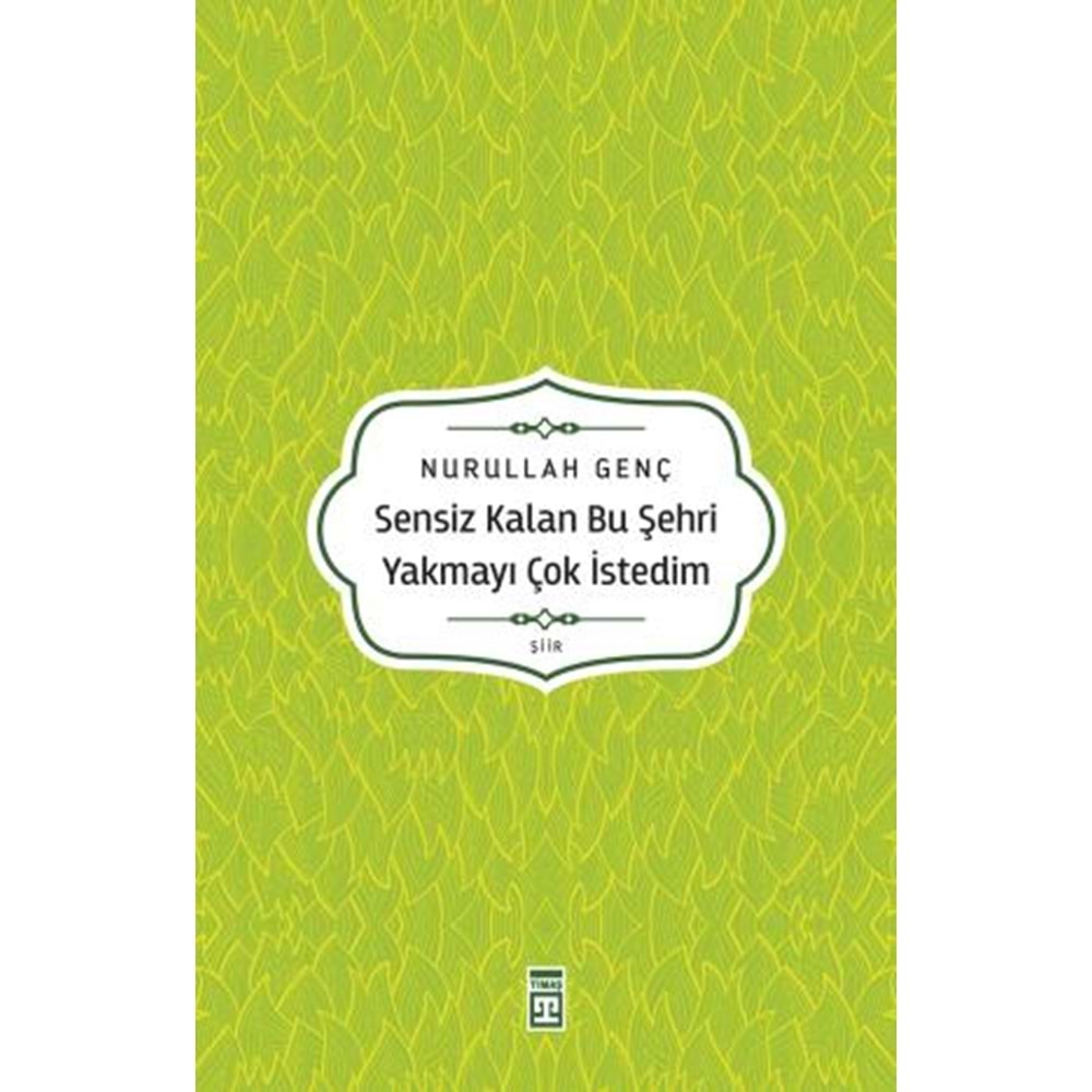 Sensiz Kalan Bu Şehri Yakmayı Çok İstedim