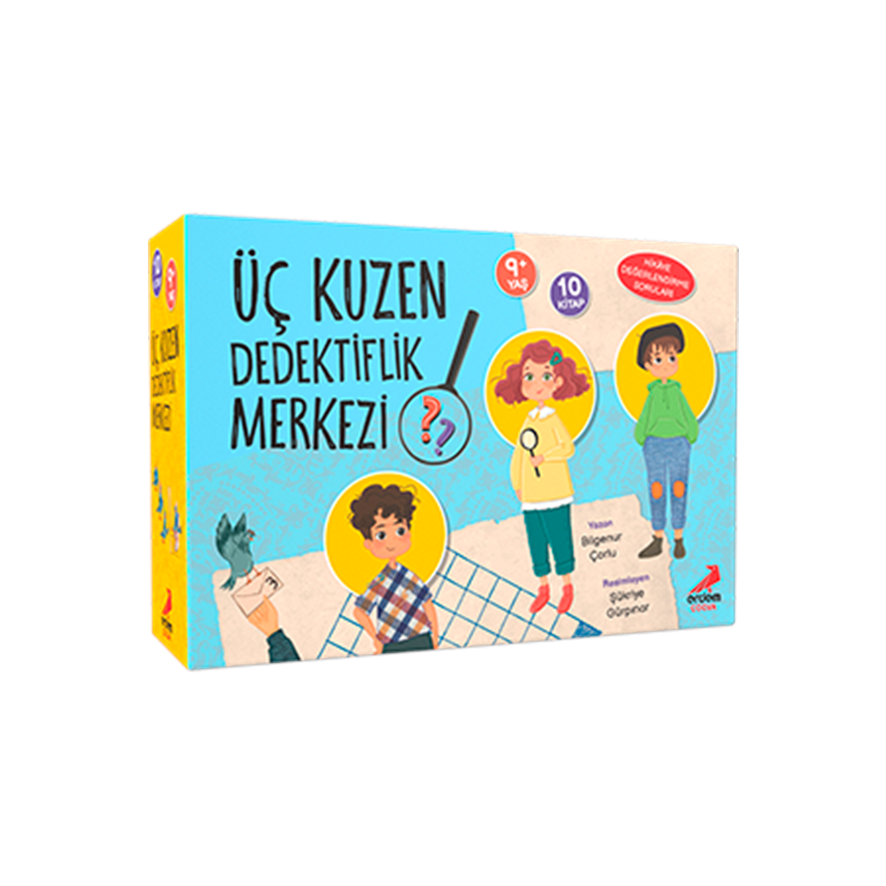 Üç Kuzen Dedektiflik Merkezi - 10 Kitap Set