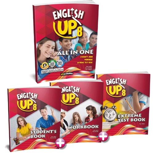 YDS Publishing 8. Sınıf English Up All In One (Student book+Workbook+Test Book)