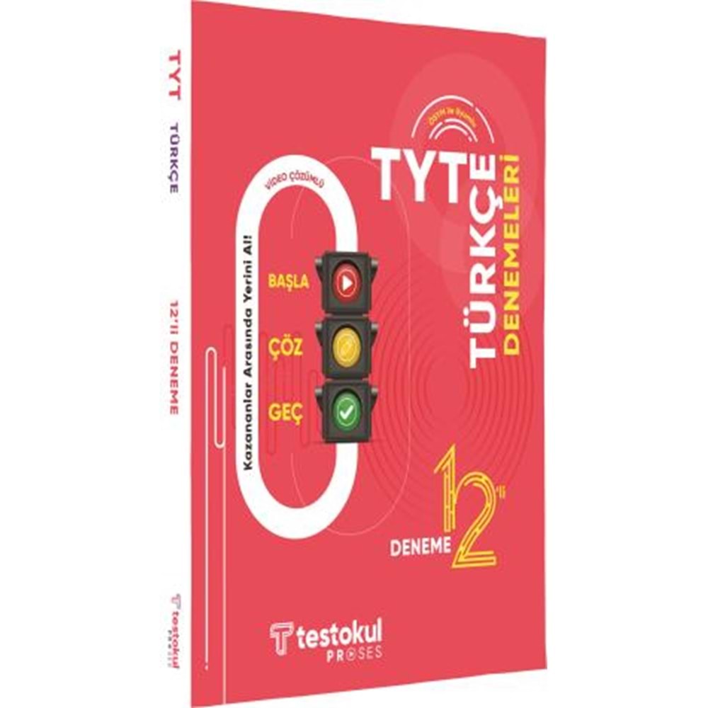 Test Okul Proses TYT Türkçe 12 Li Branş Denemeleri