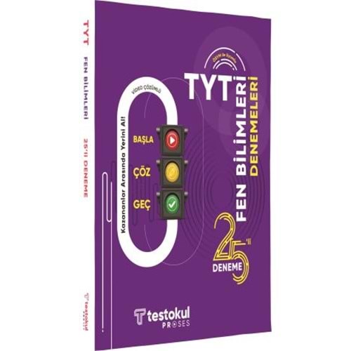 Test Okul Proses TYT Fen Bilimleri 25 Li Branş Denemeleri