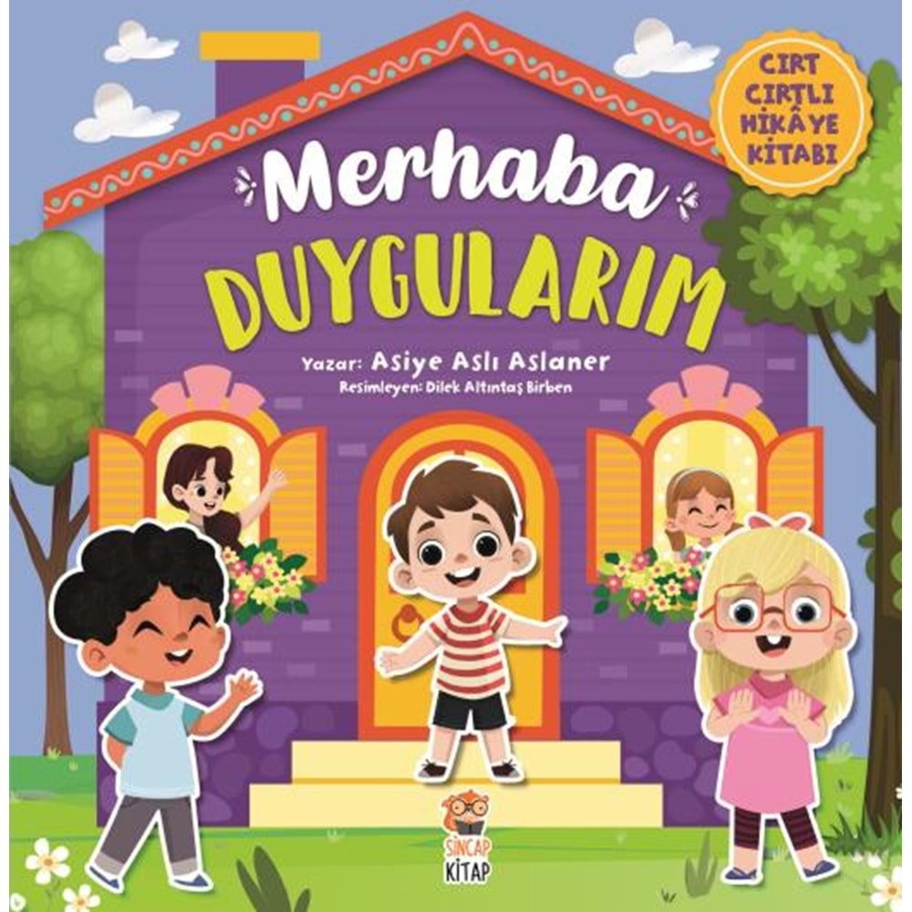 Merhaba Duygularım - Cırt Cırtlı Hikaye Kitabı (Ciltli)