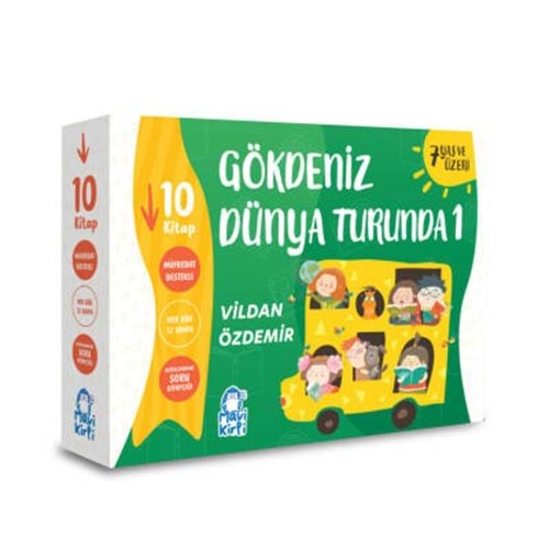 Gökdeniz Dünya Turunda 1 (2. Sınıf Seti 10 Kitap)