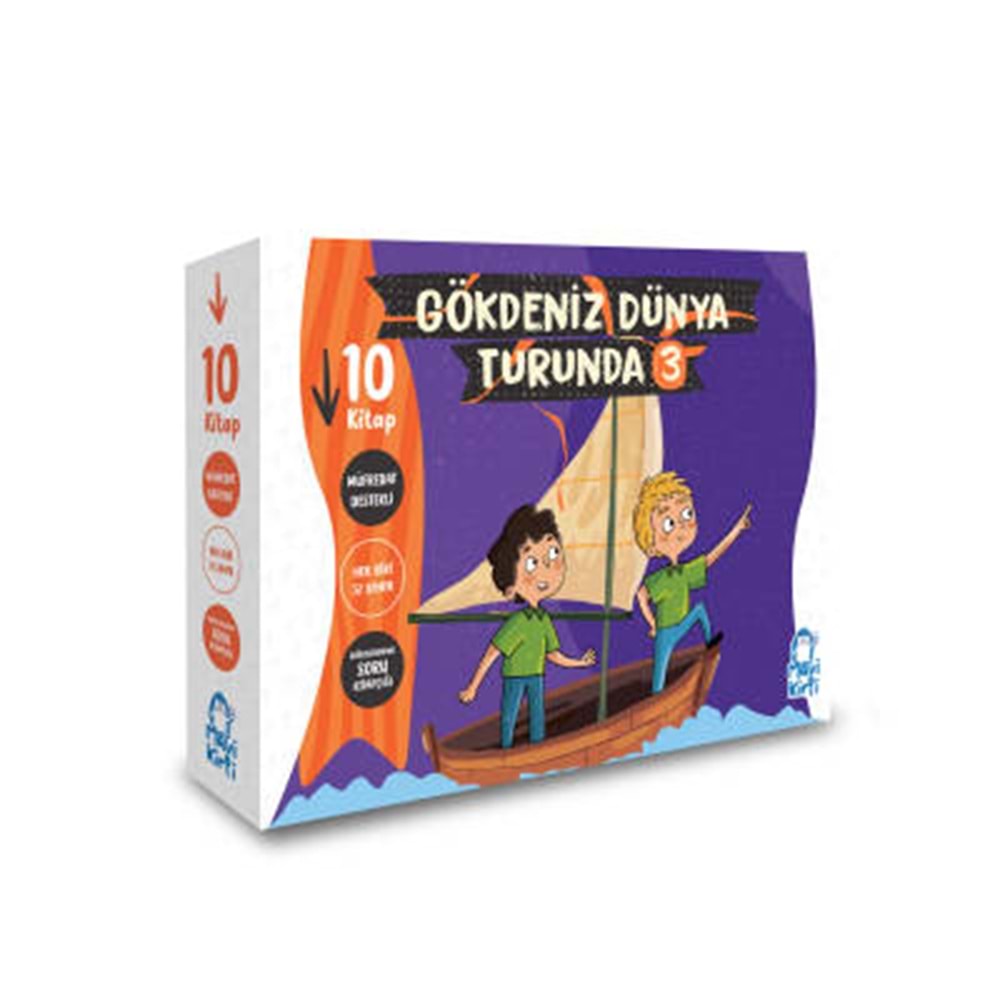 Gökdeniz Dünya Turunda 3 (2. Sınıf Seti 10 Kitap)