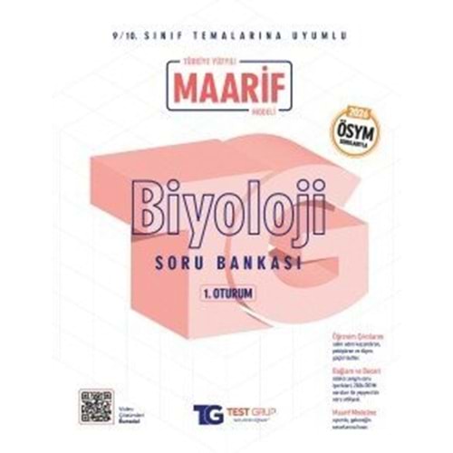 TG 1. Oturum Maarif Soru Bankası Biyoloj