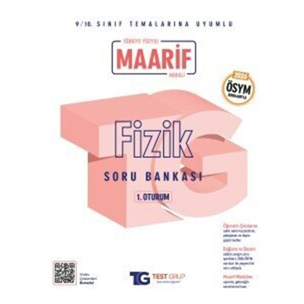 TG 1. Oturum Maarif Soru Bankası Fizik