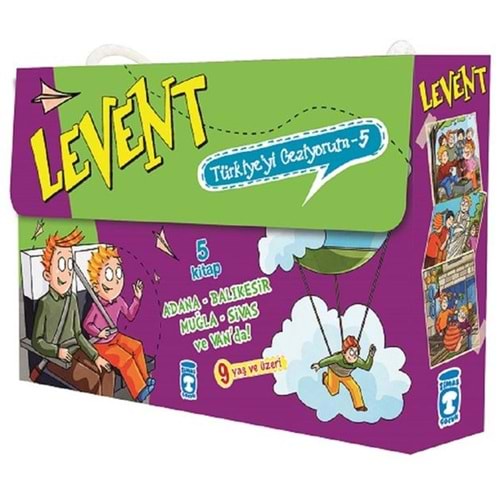 Levent Türkiye'yi Geziyorum 5 5 Kitap Takım
