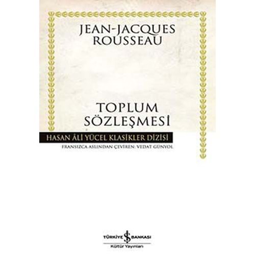 Toplum Sözleşmesi Hasan Ali Yücel Klasikleri