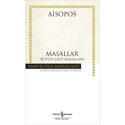 Masallar Bütün Ezop Masalları Hasan Ali Yücel Klasikleri