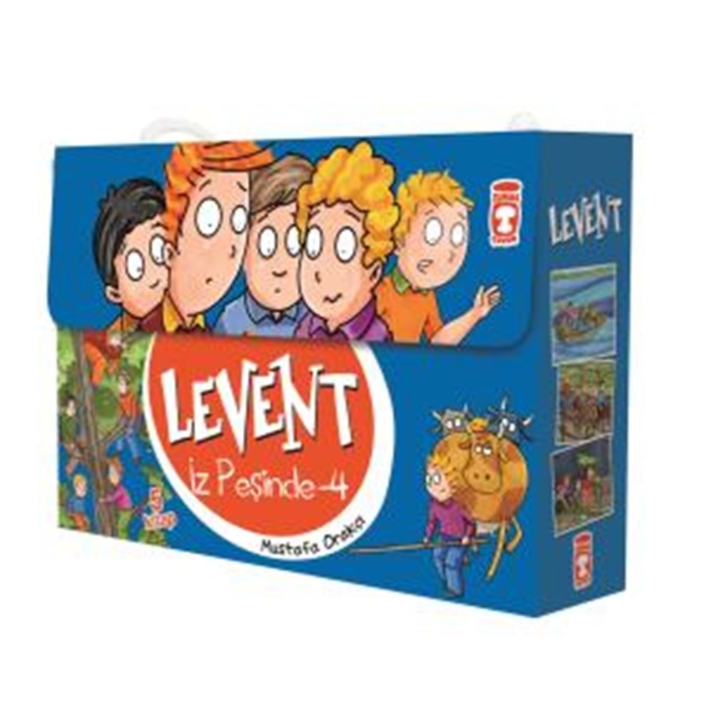 Levent İz Peşinde 4 Set 5 Kitap