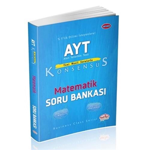 Editör AYT Matematik Konsensüs Soru Bankası