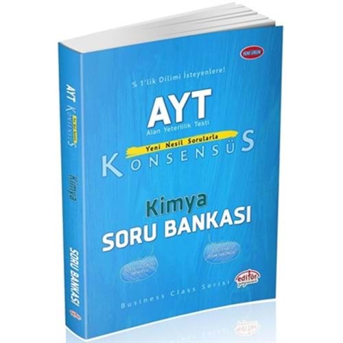 Editör AYT Kimya Konsensüs Soru Bankası