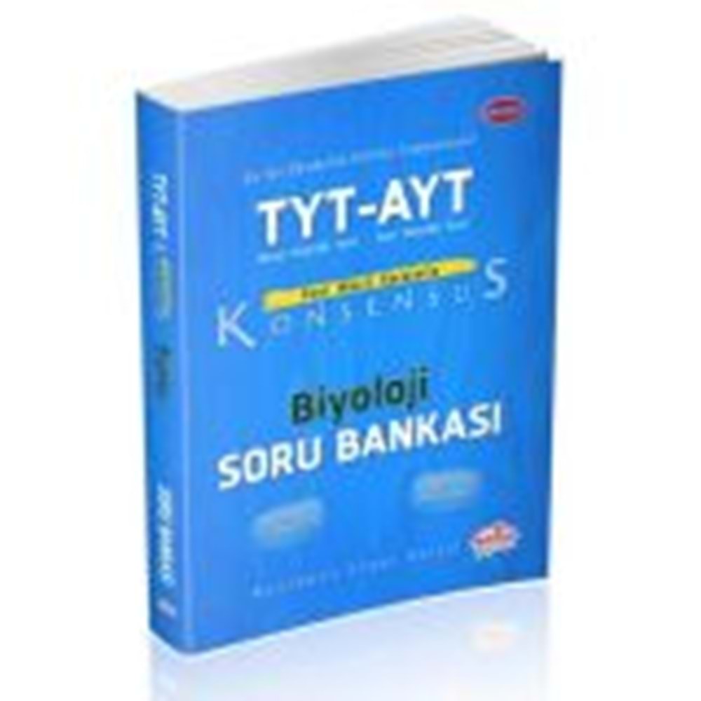 Editör TYT - AYT Biyoloji Konsensüs Soru Bankası