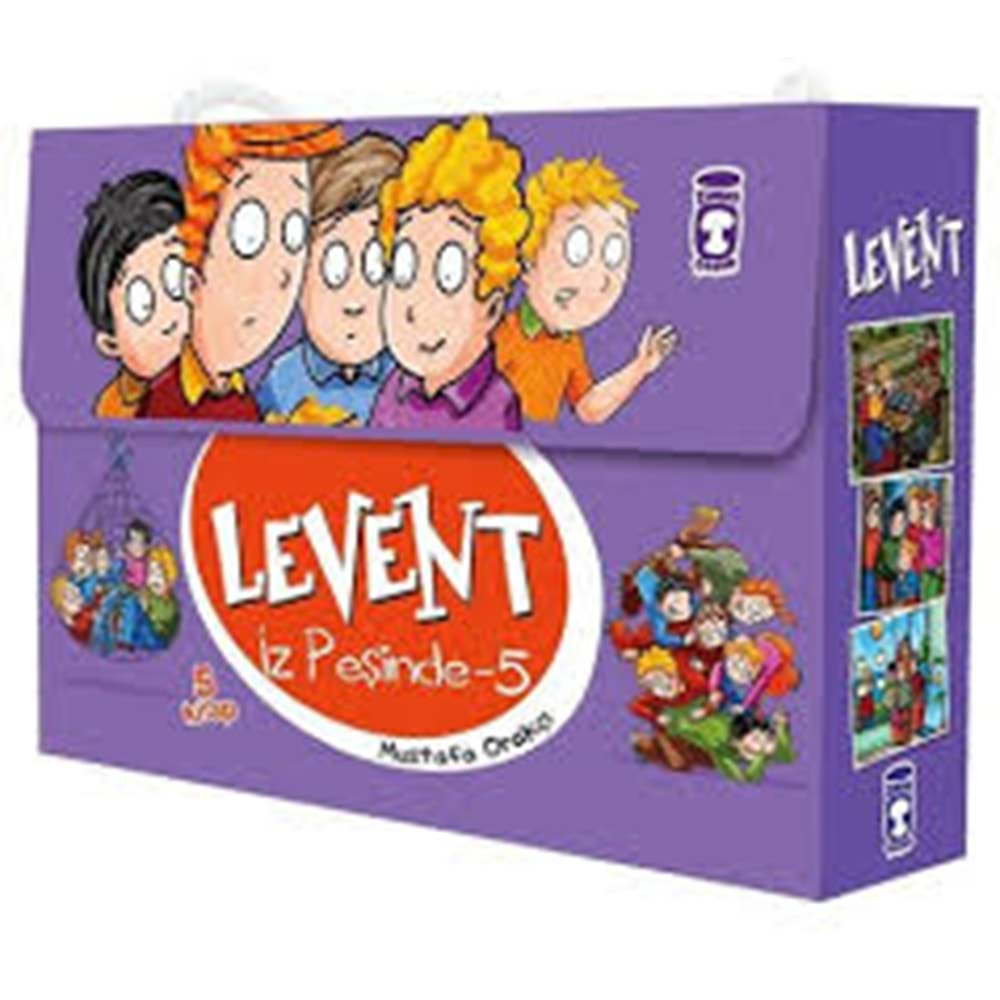 Levent İz Peşinde 5 Set 5 Kitap