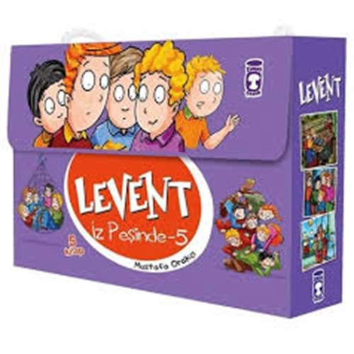 Levent İz Peşinde 5 Set 5 Kitap