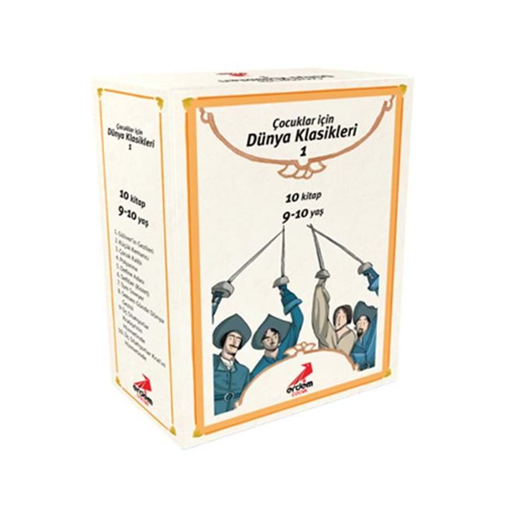 Çocuklar için Dünya Klasikleri-1 10 Kitap