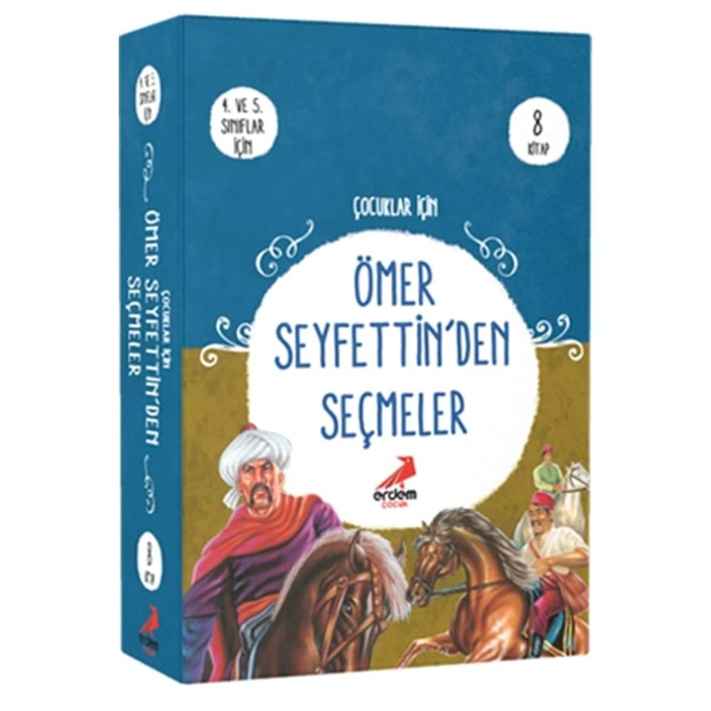 Çocuklar İçin Ömer Seyfettin'den Seçmeler 8 Kitap