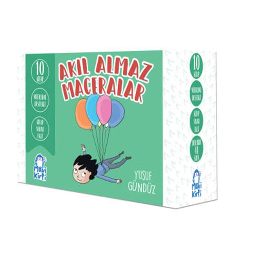 Akıl Almaz Maceralar 4. Sınıf Seti (10 Kitap)