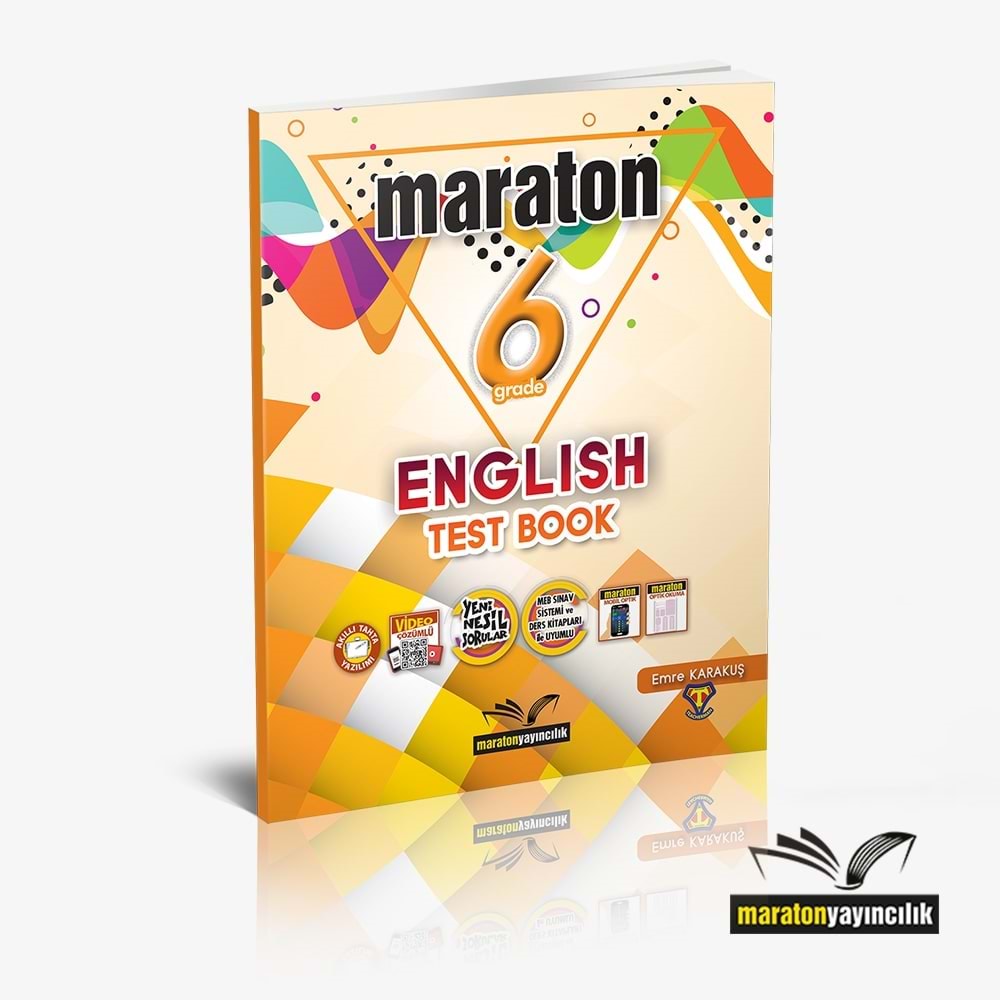 Maraton 6. Sınıf English Test Book