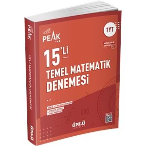 Ünlü Best Peak 15 Lİ TYT Temel Matematik Denemeleri