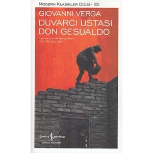 Duvarcı Ustası Don Gesualdo Modern Klasikler Dizisi