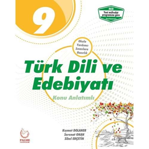 Palme 9. Sınıf Türk Dili ve Edebiyatı Konu Anlatımlı