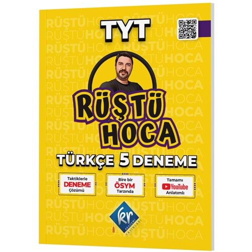 KR Akademi Rüştü Hoca TYT Türkçe 5 Deneme