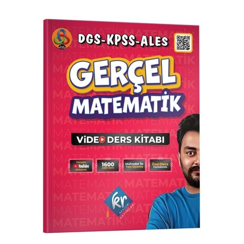 KR Akademi Gerçel Matematik DGS KPSS ALES Video Ders Kitabı
