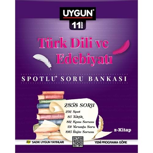 Sadık Uygun 11. Sınıf Türk Dili ve Edebiyatı Spotlu Soru Bankası